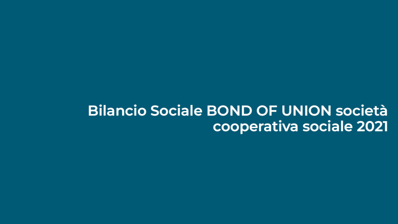 <b>Bilancio Sociale Bond of Union 2021</b><br />News